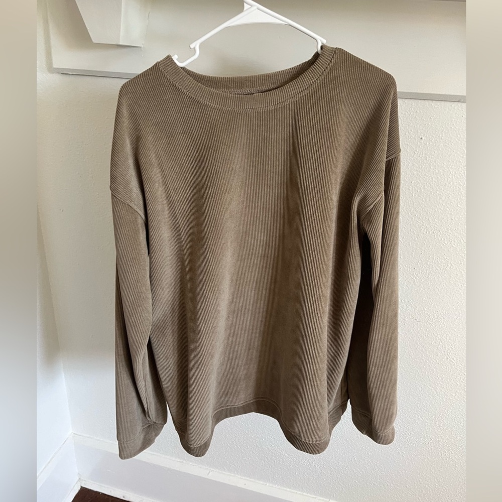 Tan sweater